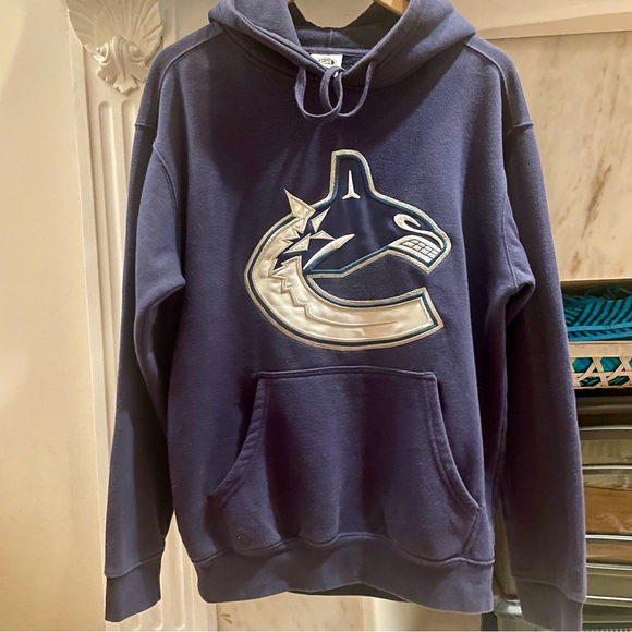 NHL Other - NHL Canucks Blue Orca Logo Hoodie